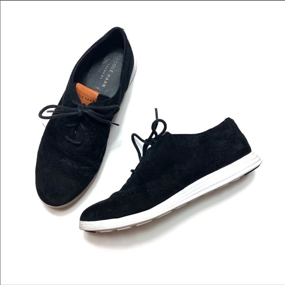 cole haan black and white